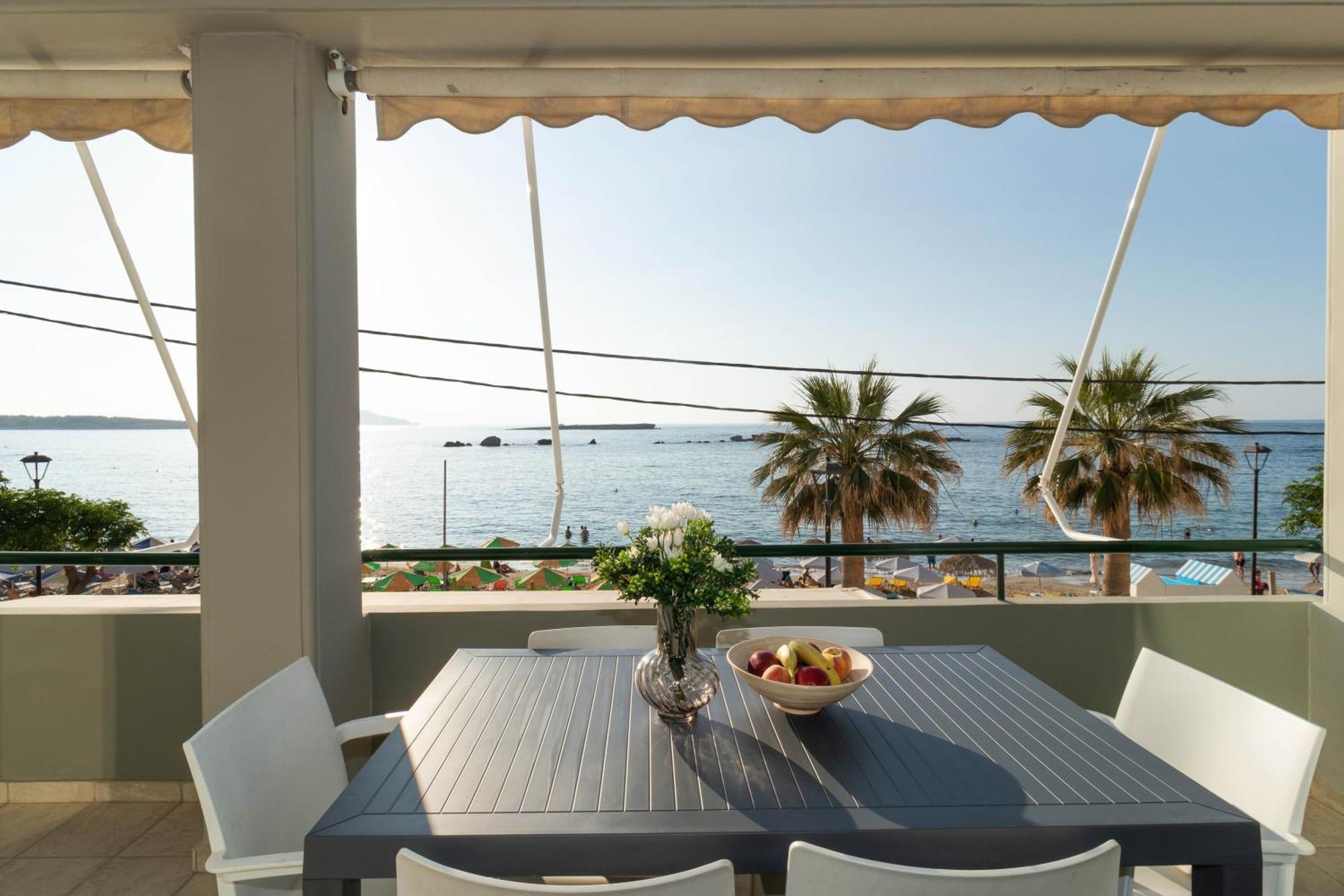Elia Beach Chrissi Akti Chania Exterior foto