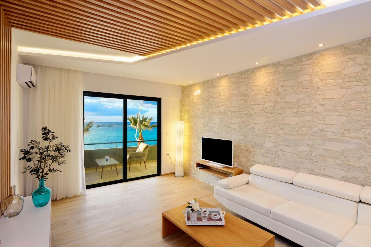 Elia Beach Chrissi Akti Chania Exterior foto